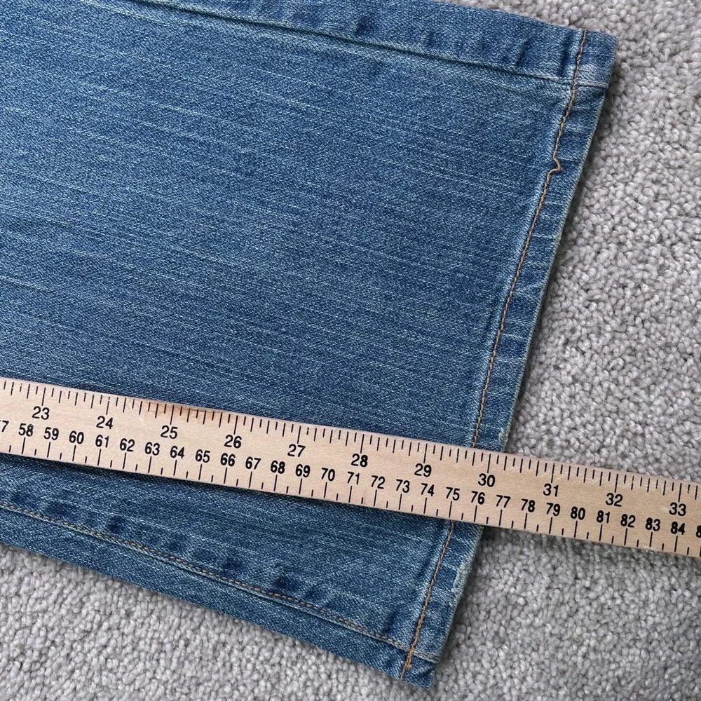 Levis Jeans Juniors‎ 18 Blue 517 Stretch Flare Stretch Denim Retro Y2K Boho